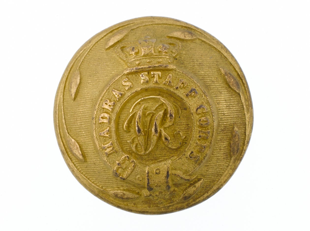 Button, Madras Staff Corps, 1861-1876. tekijältä English School