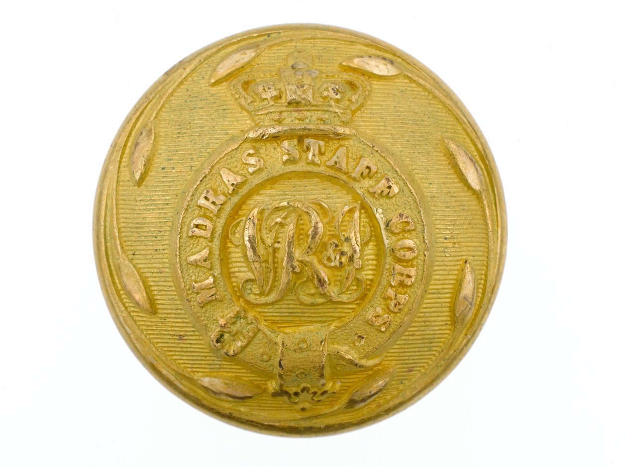 Button, Madras Staff Corps, 1861-1876 tekijältä English School