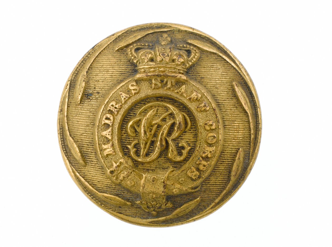 Button, Madras Staff Corps, 1861-1876 tekijältä English School