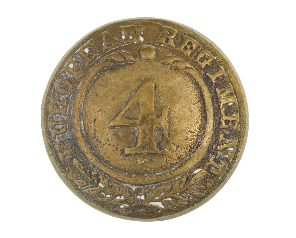 Button, muut riveissä, 4. Bengalin eurooppalainen rykmentti, 1855-1861 tekijältä English School
