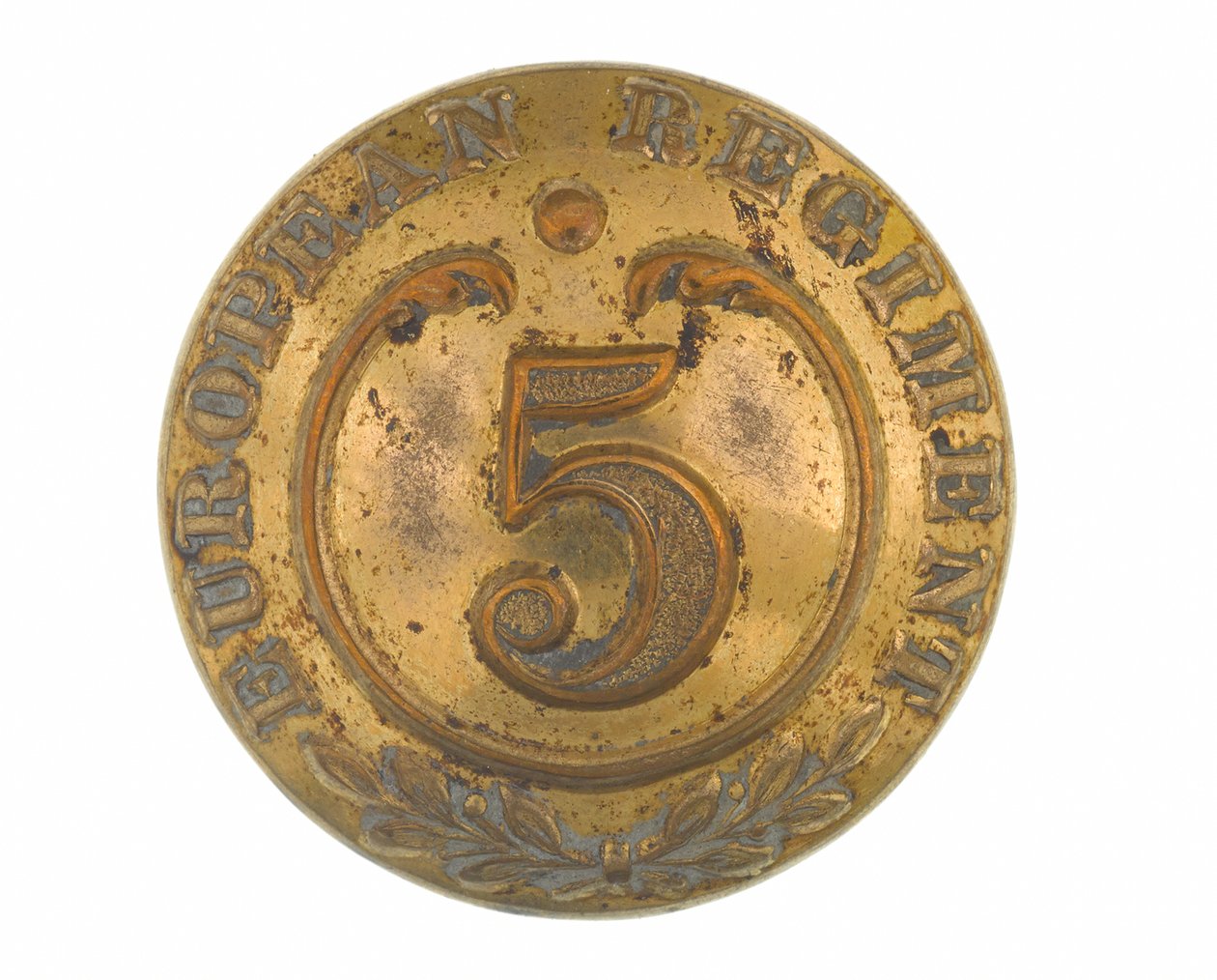 Button, muita rivejä, 5. Bengalin eurooppalainen rykmentti, 1858-1860 tekijältä English School