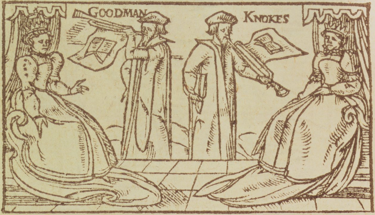 C37 d.47 bi.fii John Knox ja Christopher Goodman kiusaavat Mark Queen of Scots tekijältä English School