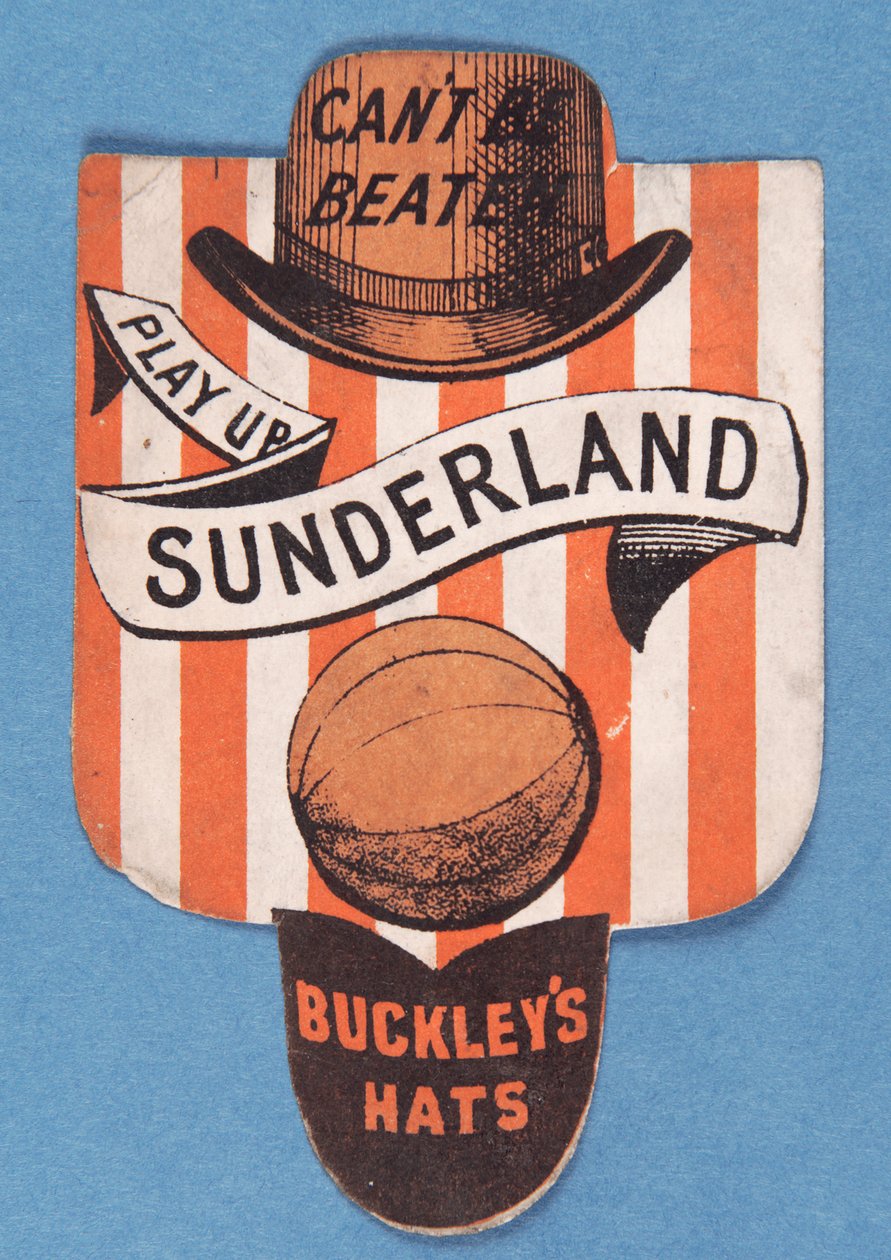 Cant Be Beaten, Play Up Sunderland, Baines-kortti kilven muodossa tekijältä English School