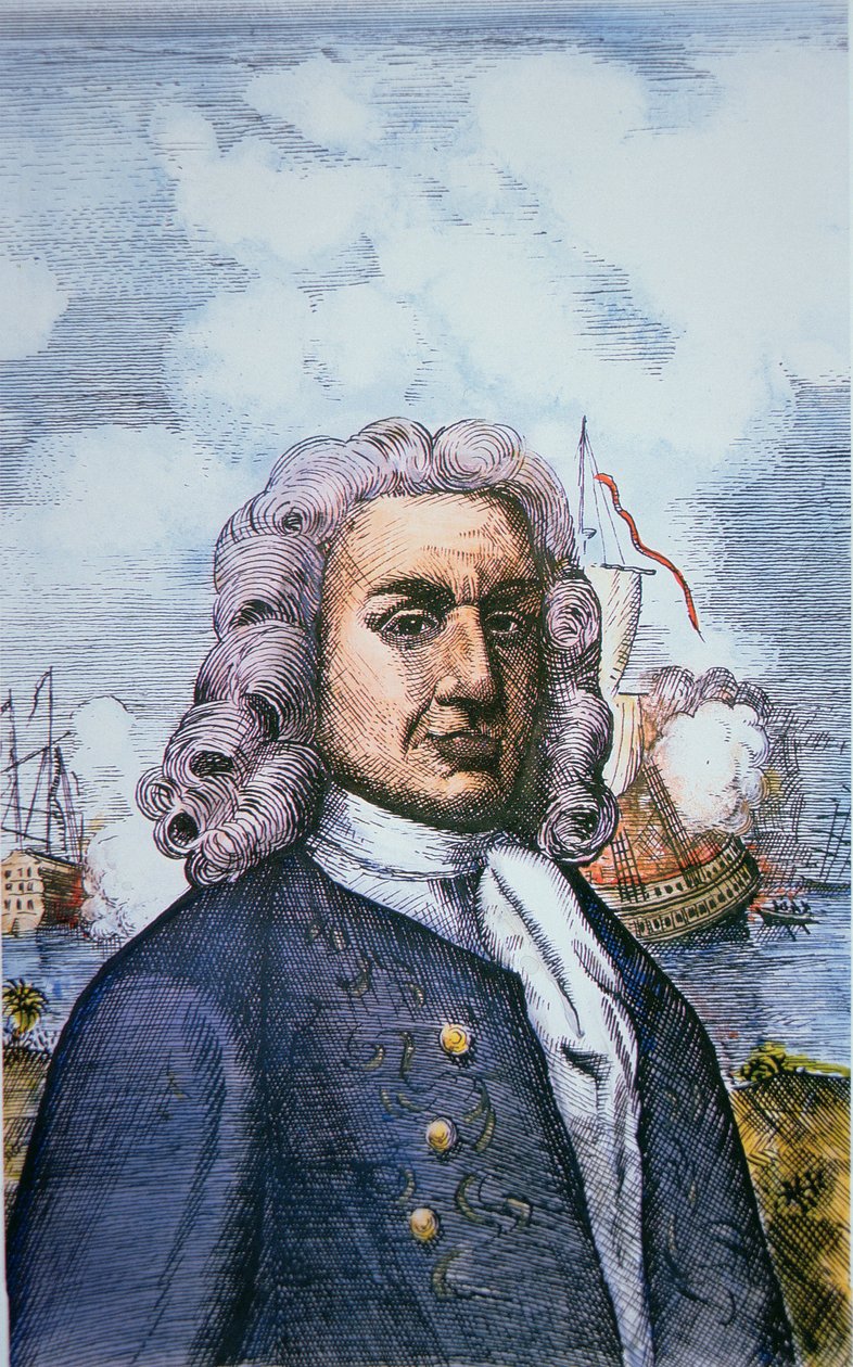 Kapteeni William Kidd (väri litho) tekijältä English School