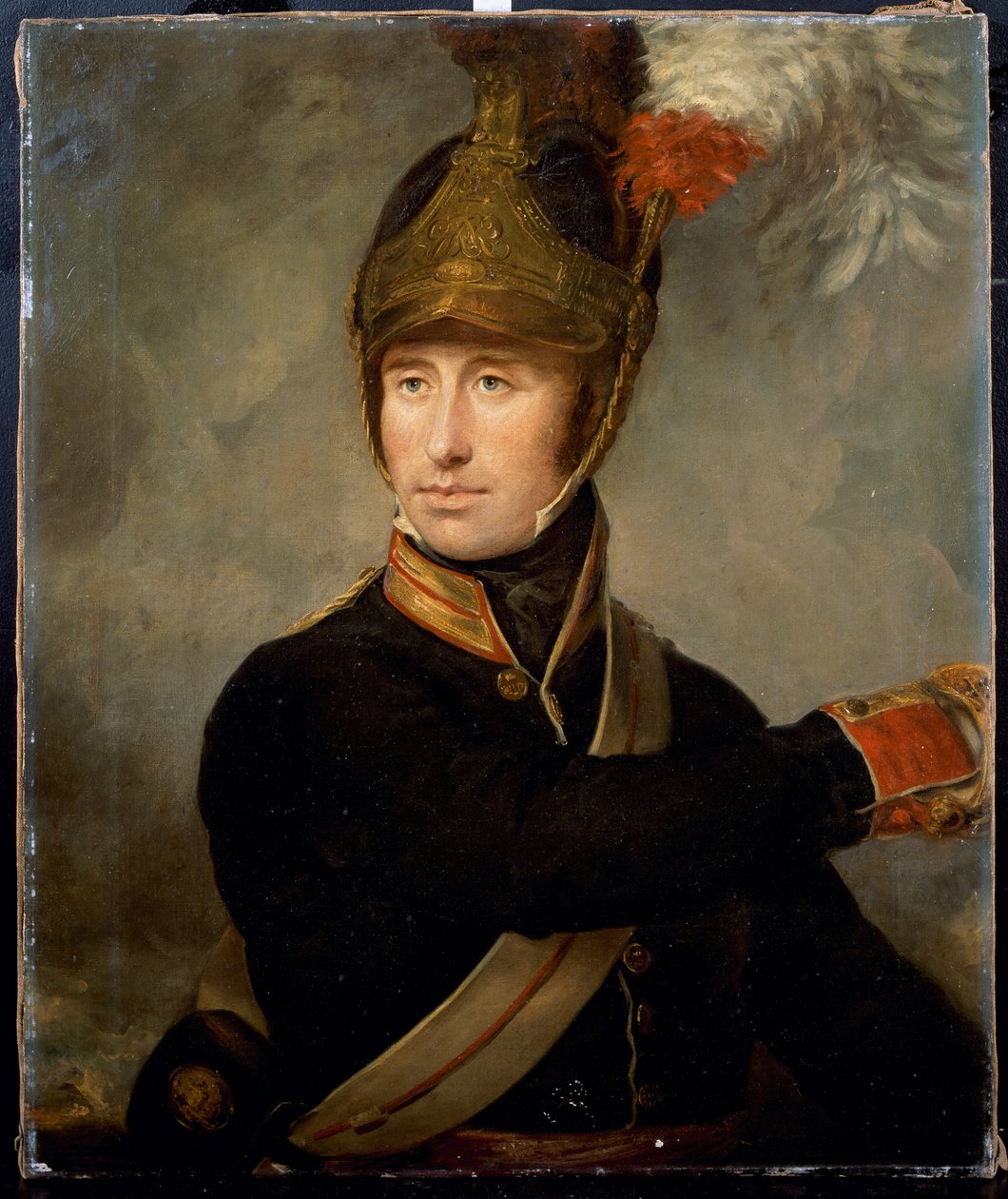 Kapteeni William Tyrwhitt Drake, Royal Horse Guards, n. 1815 tekijältä English School