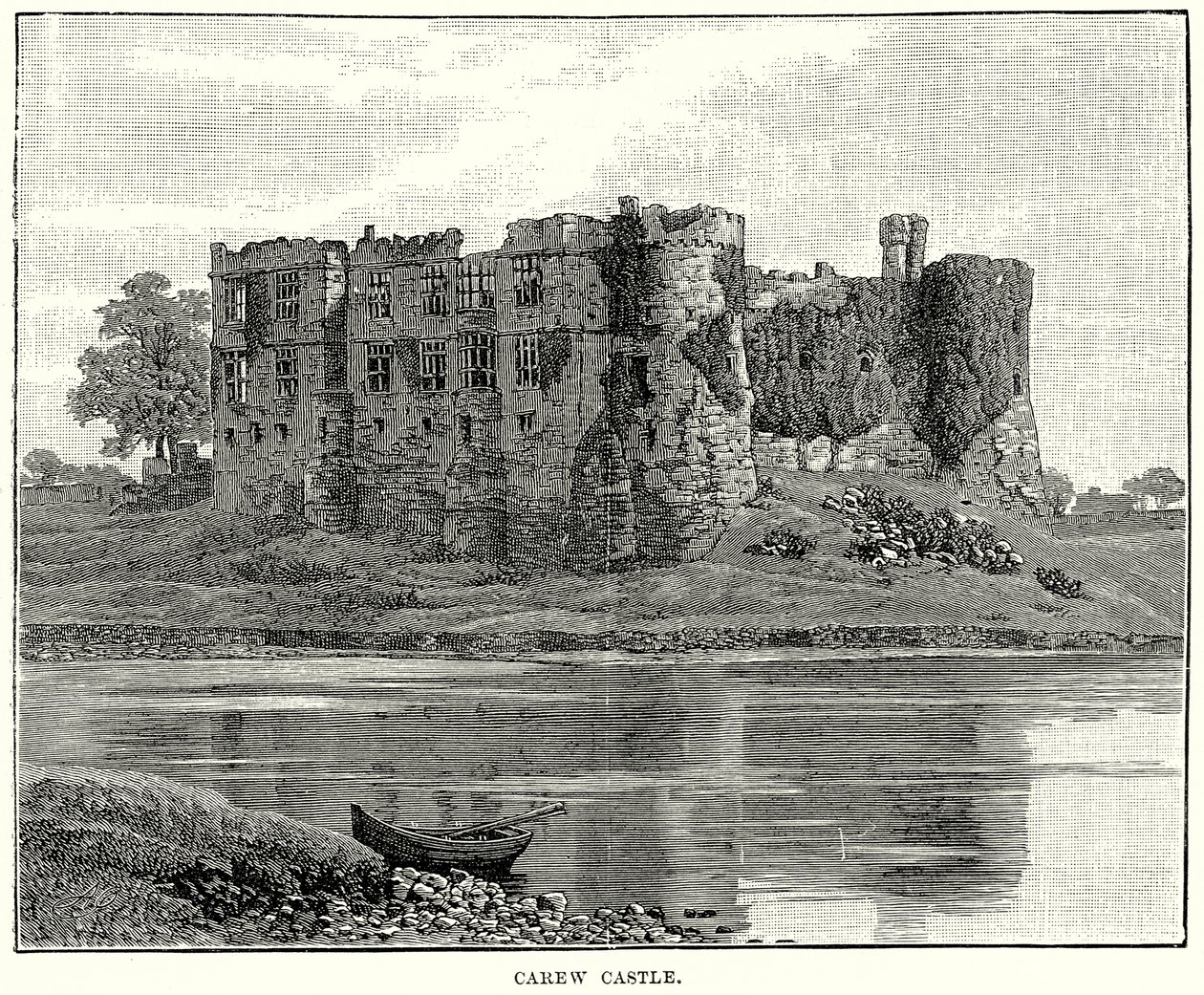 Carew Castle (kaiverrus) tekijältä English School