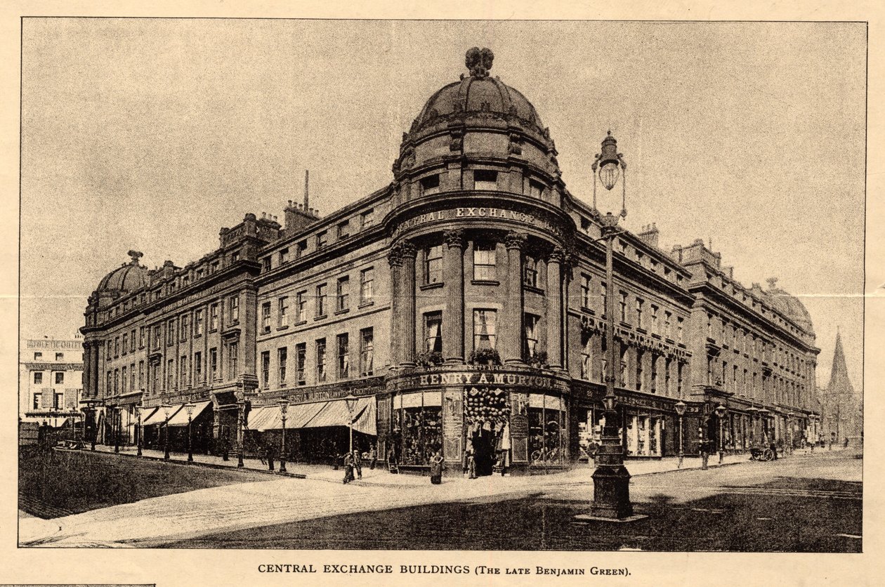 Central Exchange Buildings, Newcastle-on-Tynen arkkitehtuuri, The Builderista, 8. lokakuuta tekijältä English School