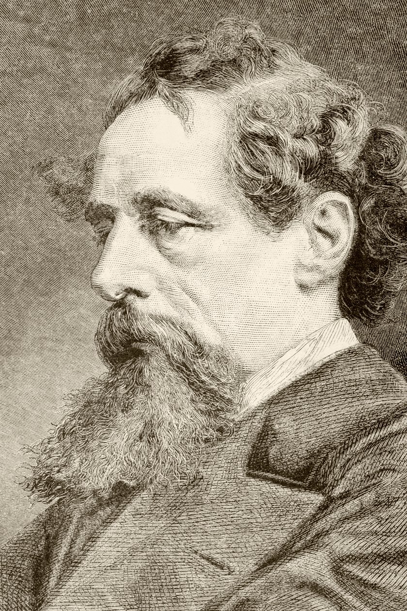 Charles Dickens (litho) tekijältä English School
