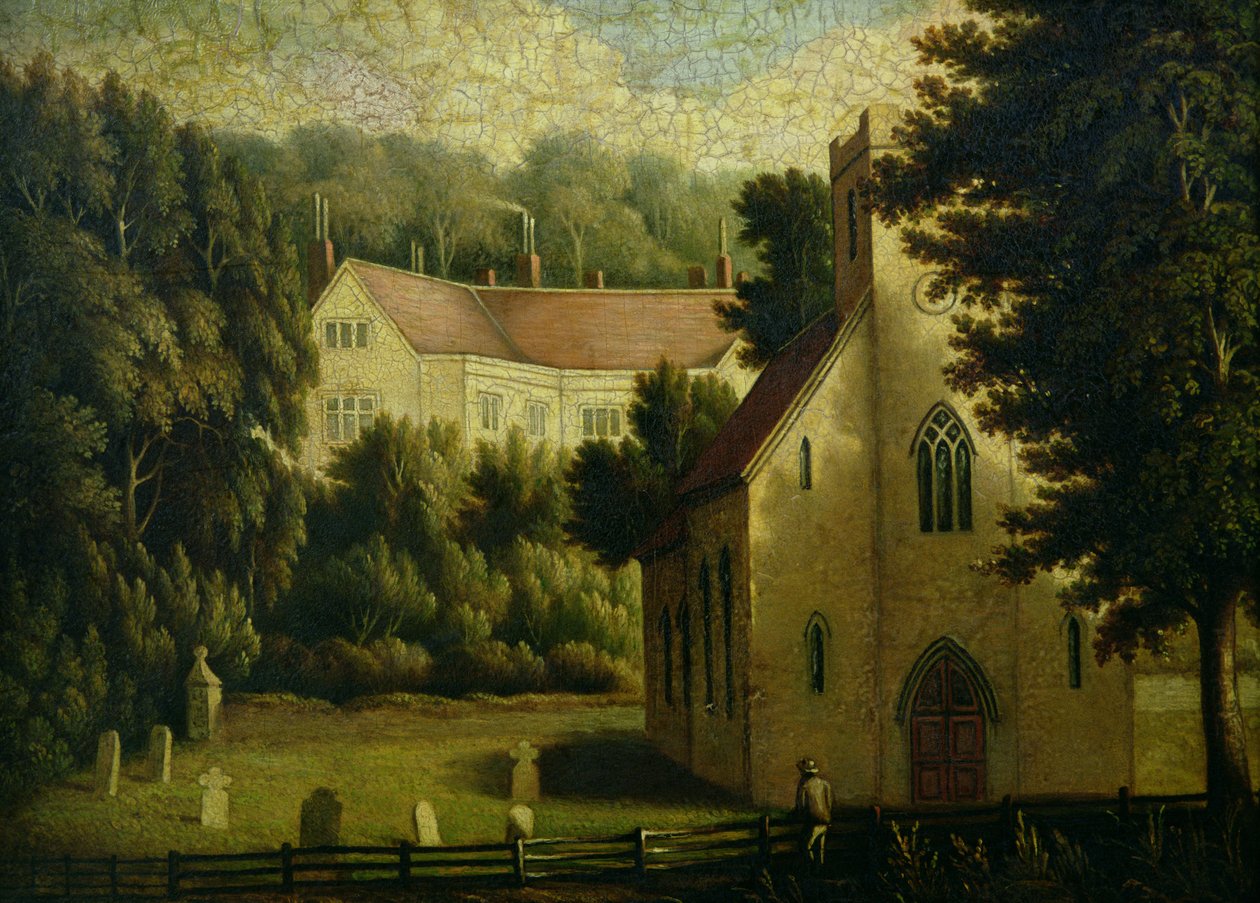Chawtonin talo ja kirkko, 1809 tekijältä English School