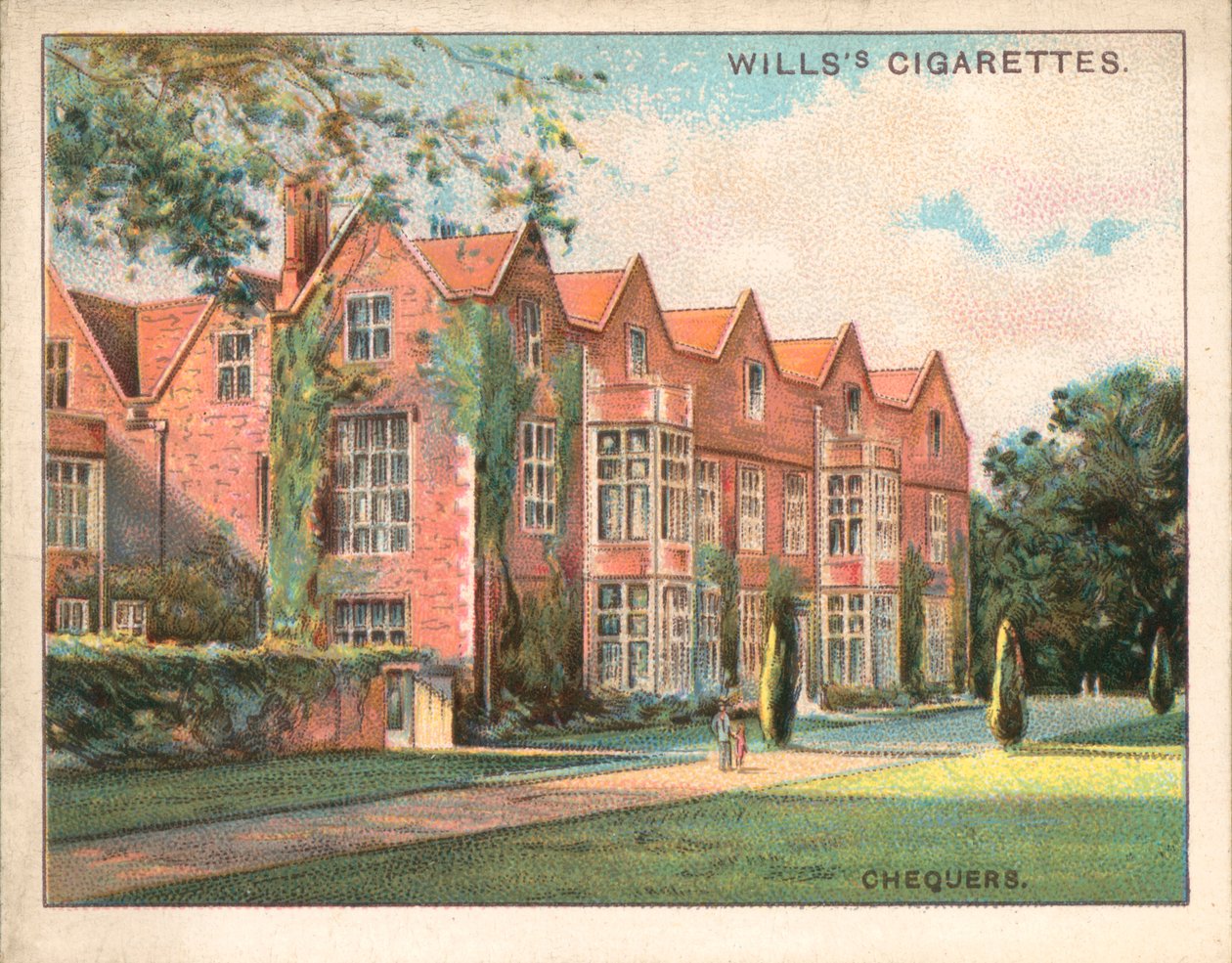 Chequers, Buckinghamshire (värilitro). tekijältä English School