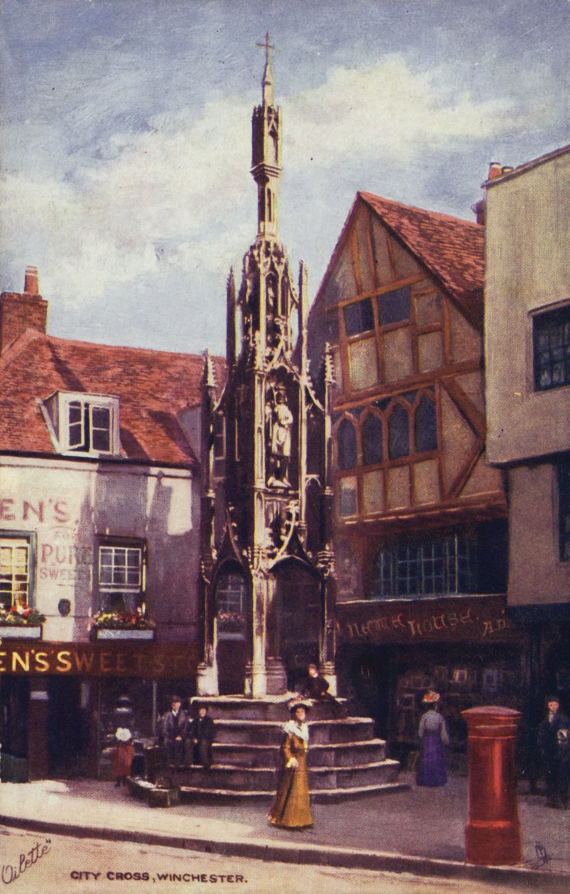 City Cross, Winchester (värilitro). tekijältä English School
