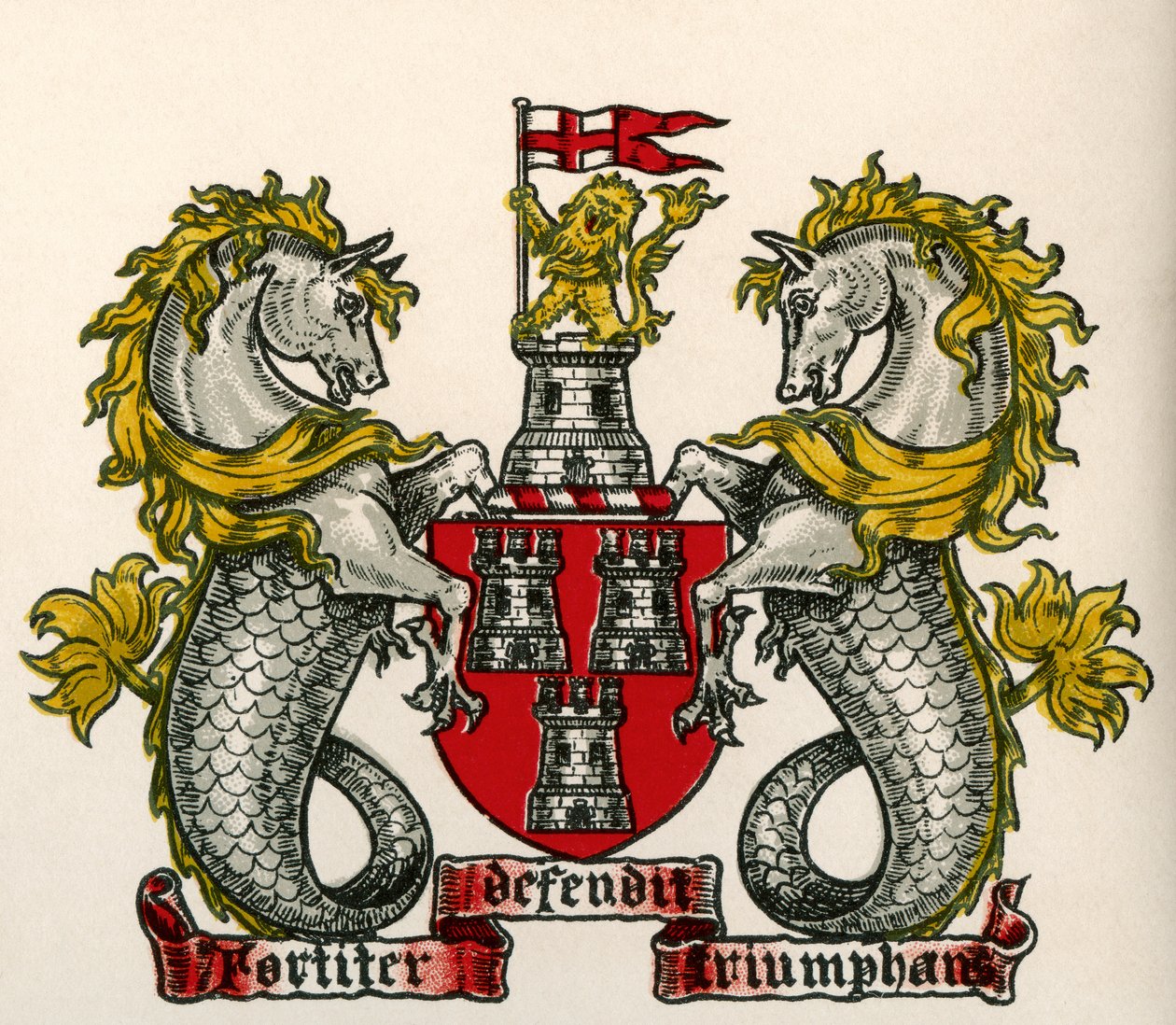 Vaakuna, Newcastle-on-Tyne, Englanti tekijältä English School