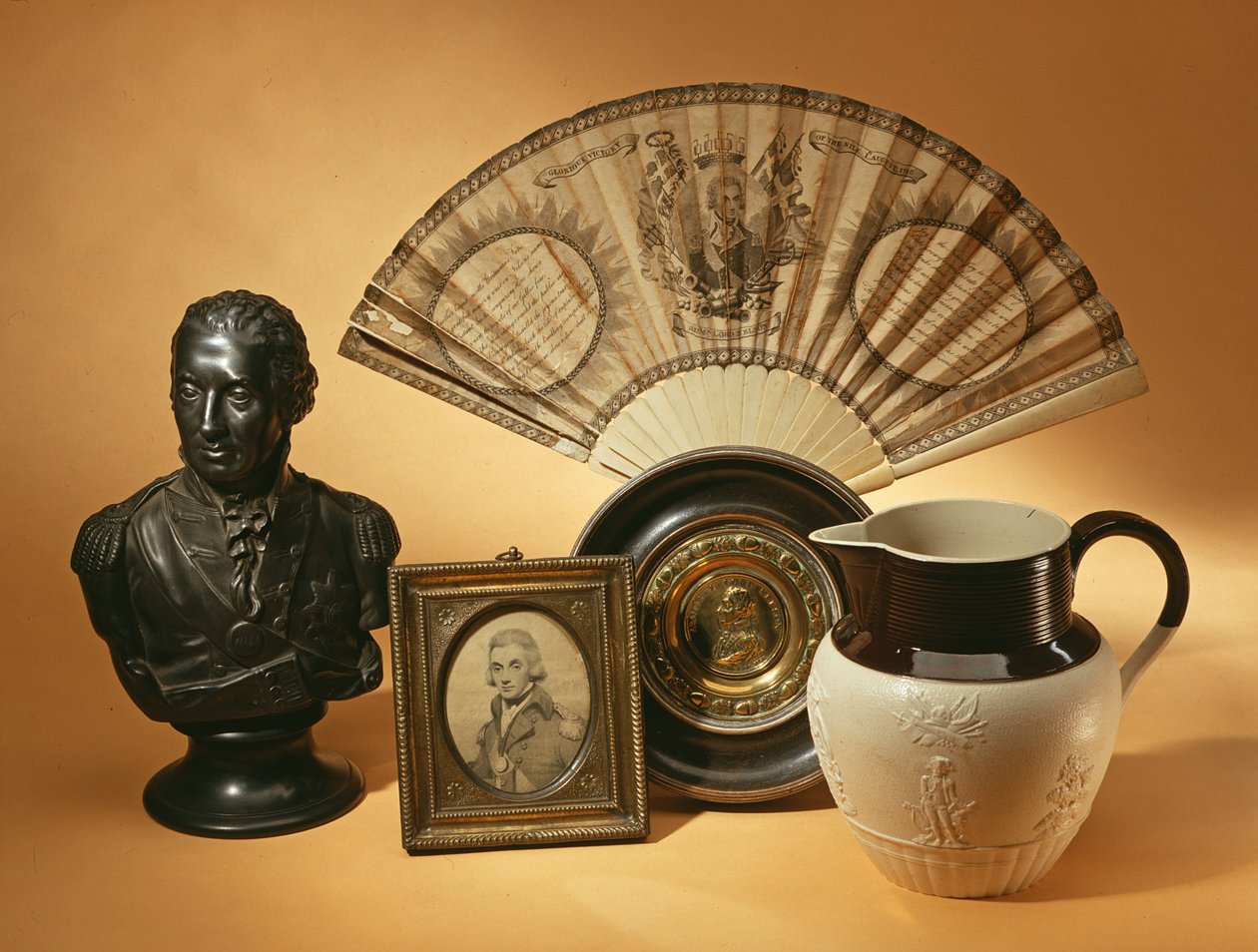 Admiral Lord Nelsonin muistoesineet, 1798-n. 1830 tekijältä English School