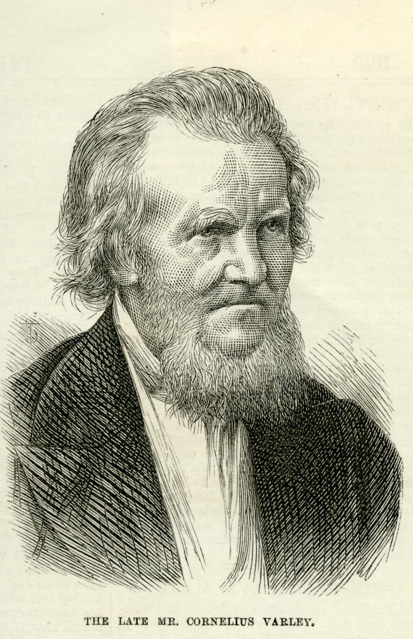 Cornelius Varley (1781-1873) The Illustrated London Newsista 25. lokakuuta 1873 tekijältä English School