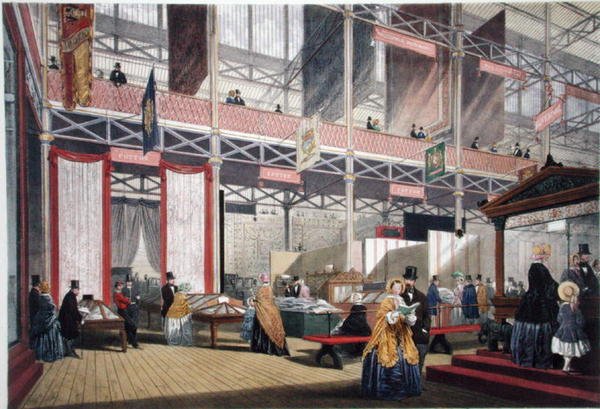 Cotton, Dickinsons Comprehensive Pictures of the Great Exhibition of 1851 -julkaisusta, julkaistu 1854 tekijältä English School