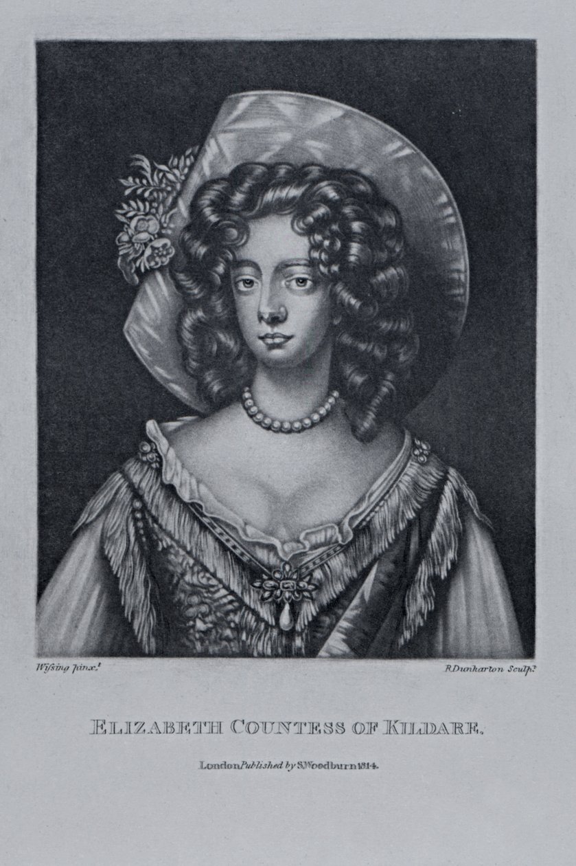 Kildaren kreivitär, Richard Earlomin ja Charles Turnerin kirjasta Characters Illustrious in British History, 1815 tekijältä English School