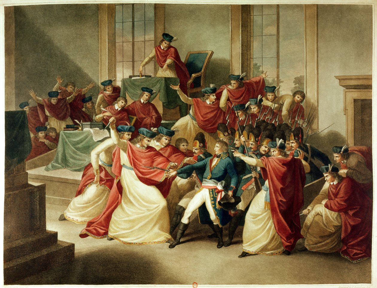 Brumairen 18. vallankaappaus 10. marraskuuta 1799 tekijältä English School