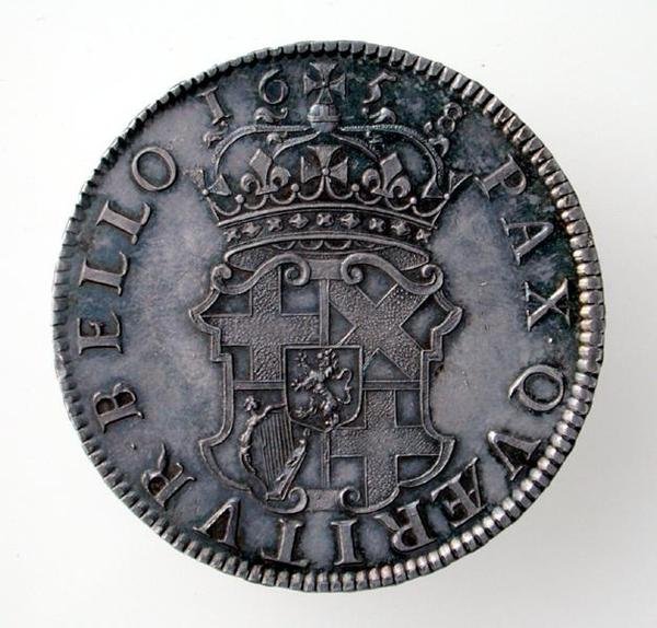Oliver Cromwellin kruunu (1599-1658), Lontoon rahapaja, 1658 (kääntöpuoli) (hopea) (kuosi 168061) tekijältä English School
