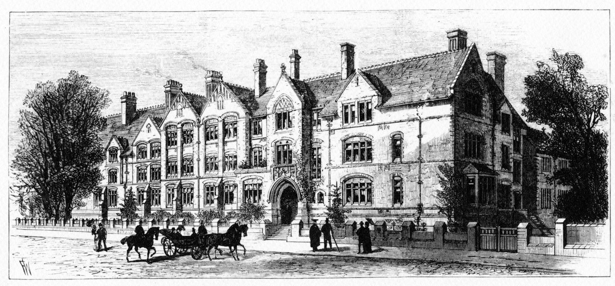 Dalton Hall, Manchesterin Victoria-yliopiston opiskelijoiden asuinpaikka tekijältä English School