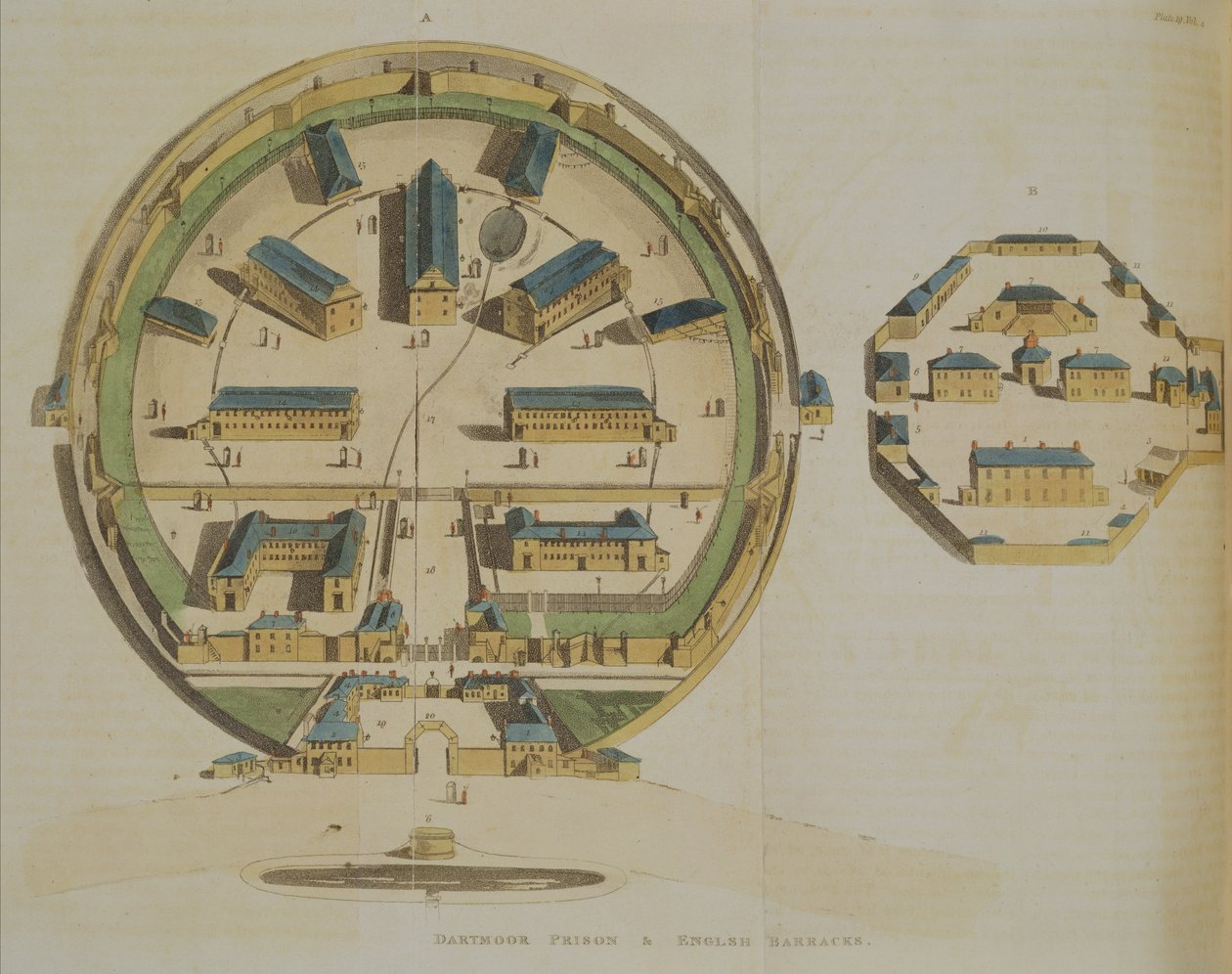 Dartmoorin vankila, 1810 tekijältä English School