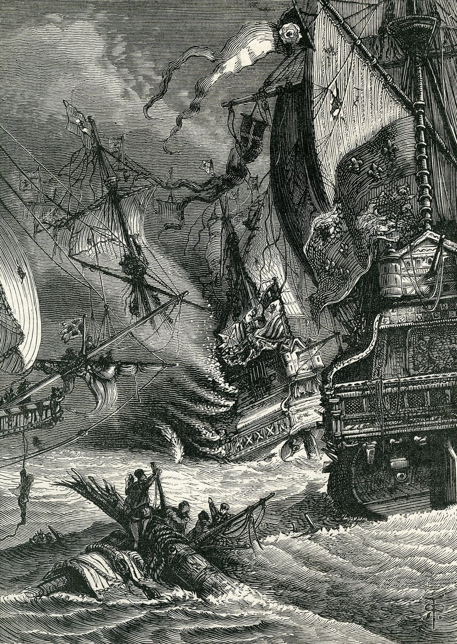Espanjan armadan tuho, 1865 tekijältä English School