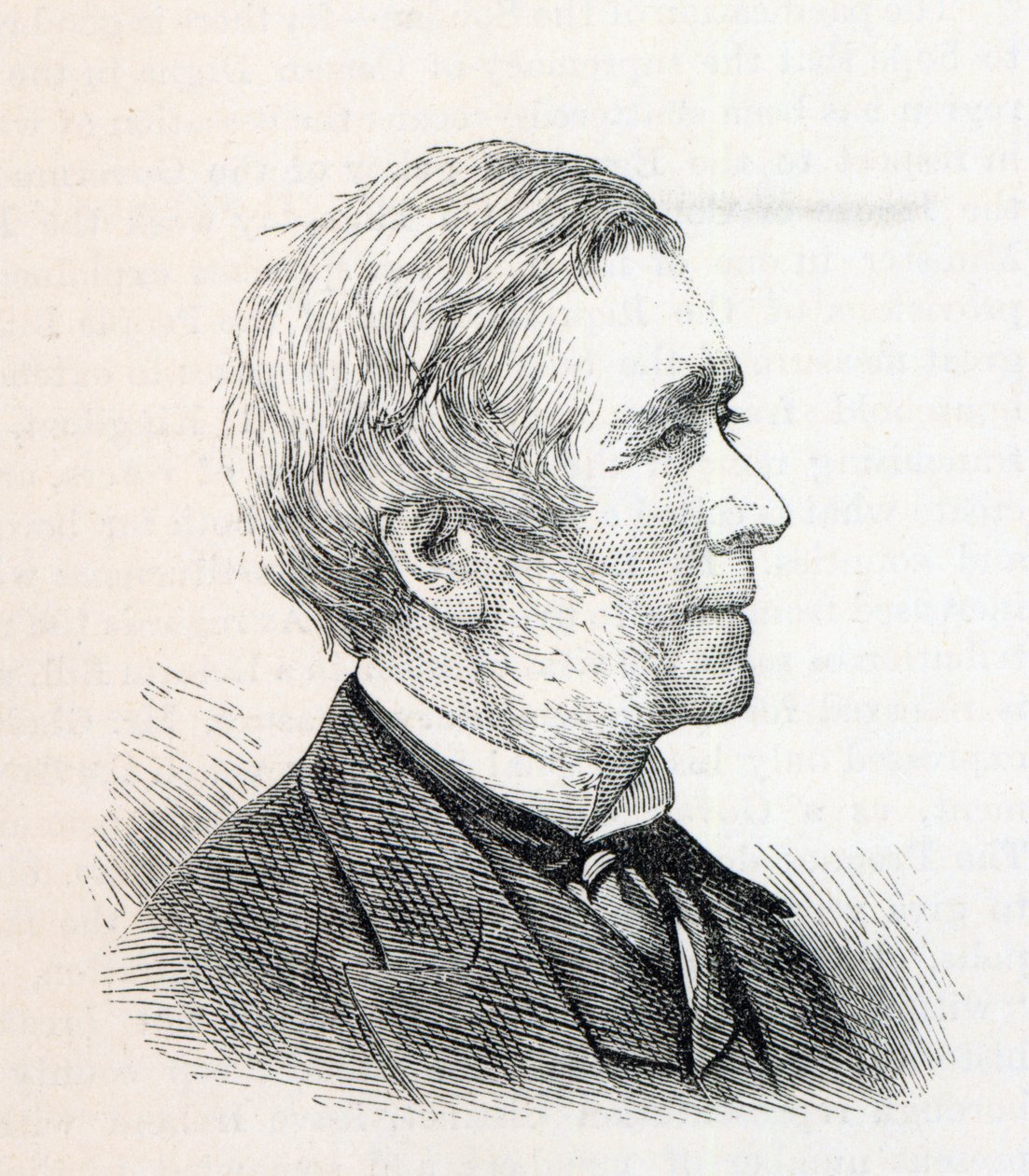 Dr. John Hullah, kuvitus "The Illustrated London News" -lehdestä, maaliskuu 1884 tekijältä English School