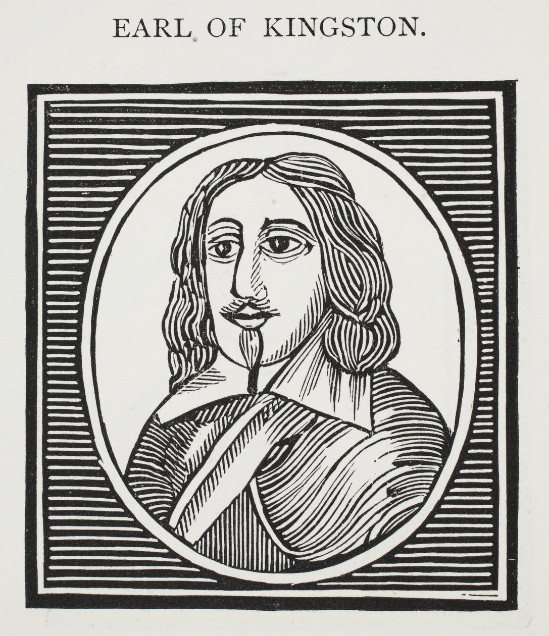 Earl of Kingston (1600-80), kuvitus John Ashtonin kirjasta Chap-books of the Eightenth Century, pub. 1882 tekijältä English School