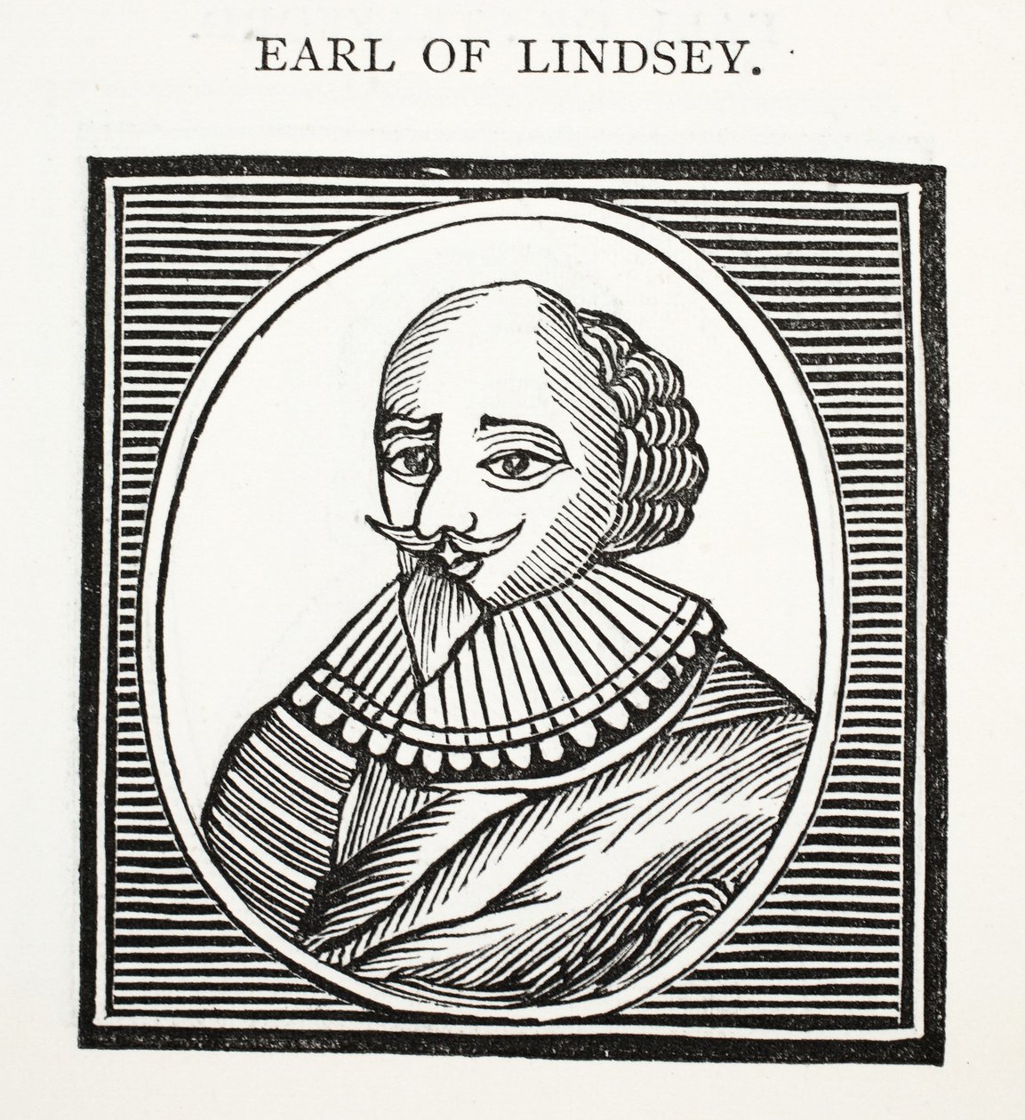 Earl of Lindsey, kuvitus John Ashtonin kirjasta Chap-books of the Eighteenth Century, pubi. 1882 tekijältä English School