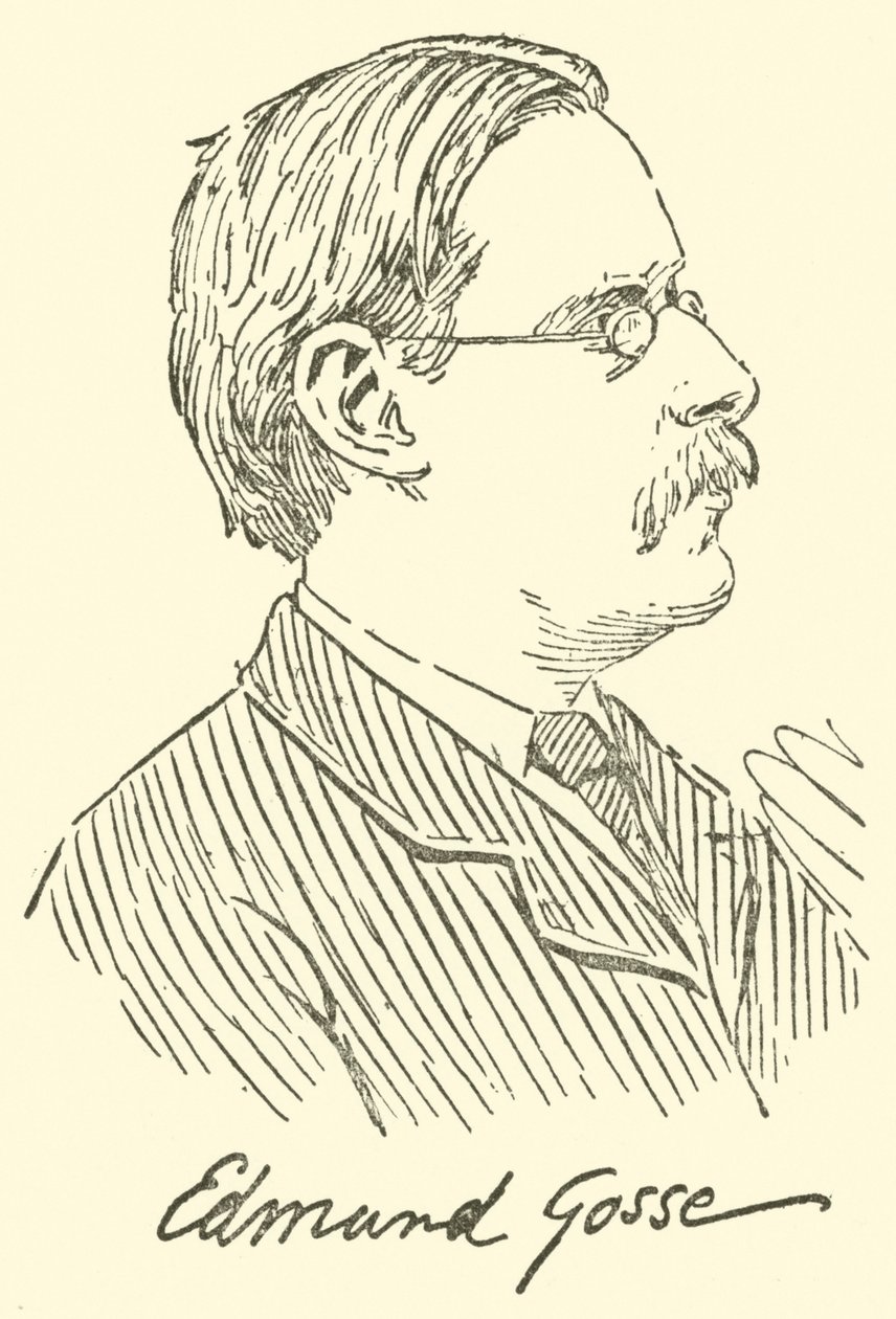 Edmund Gosse (kaiverrus) tekijältä English School