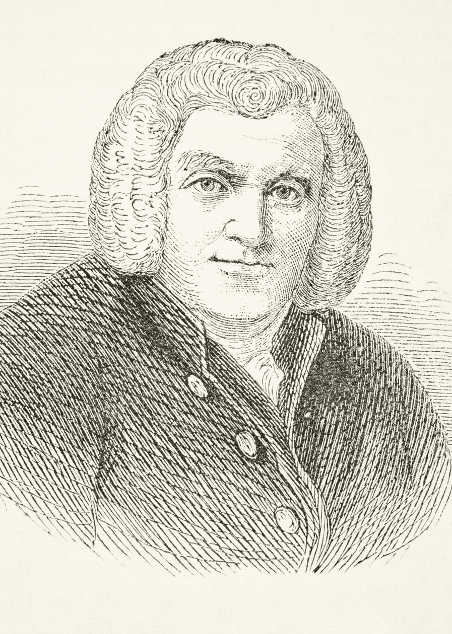 Edward Thurlow, William Hickman Smith Aubreyn (1858-1916) teoksesta The National and Domestic History of England, julkaistu Lontoossa, noin 1890 tekijältä English School
