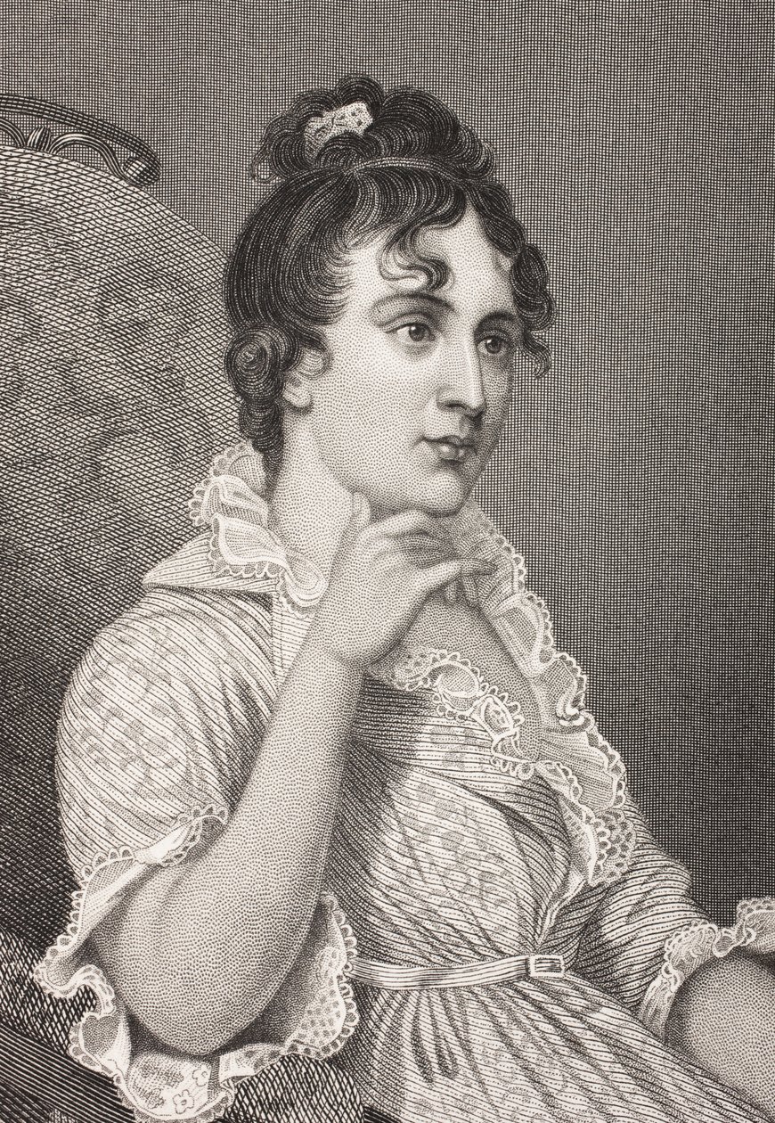 Eleanor Parke Custis Lewis, "Gallery of Historical Portraits" -julkaisusta, julkaistu noin 1880 tekijältä English School