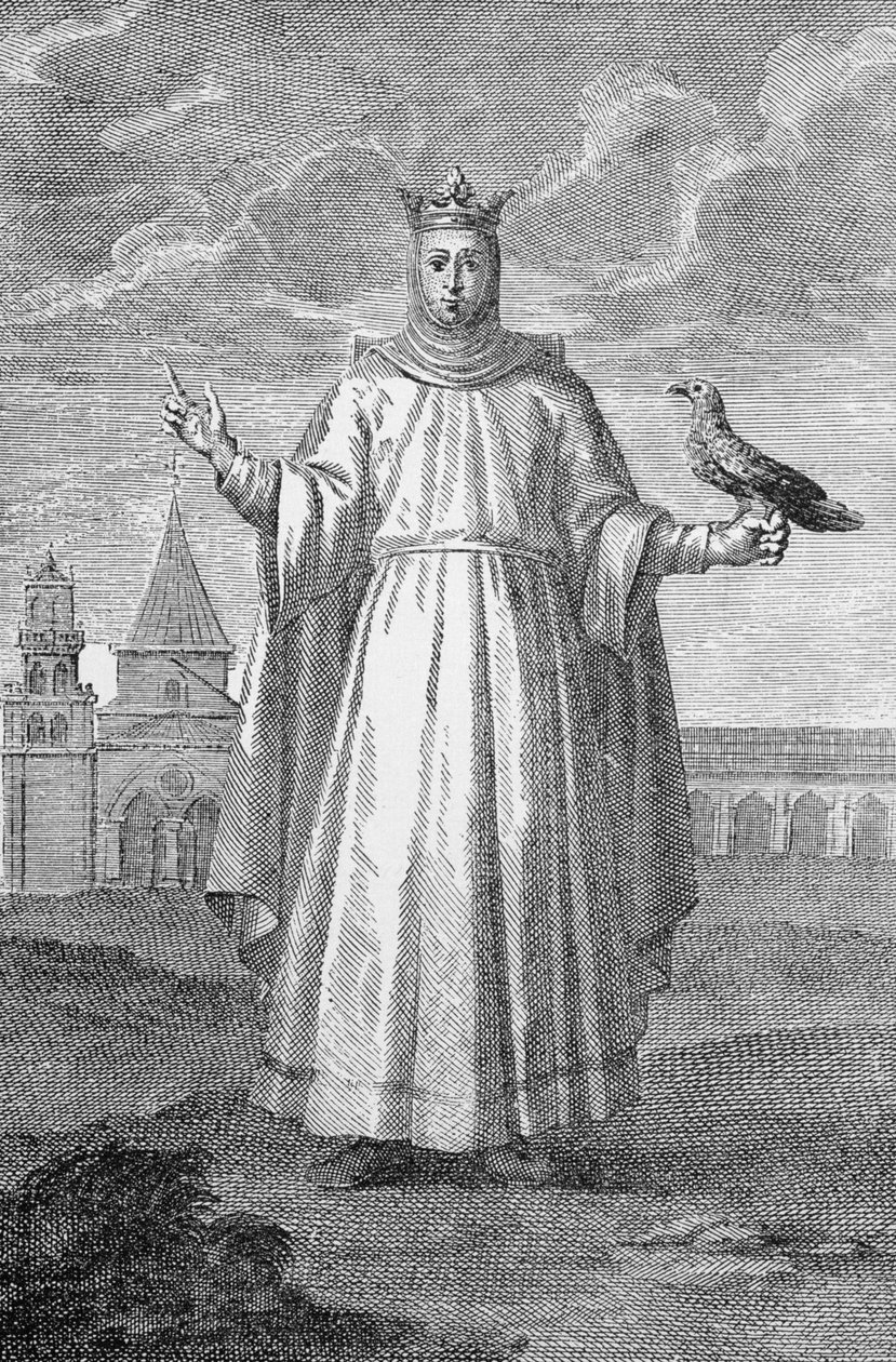 Eleanor, Englannin Henrik II:n (1133–1189) tytär, Kastilialaisen Alfonso VIII:n vaimo (n. 1155–1214) tekijältä English School