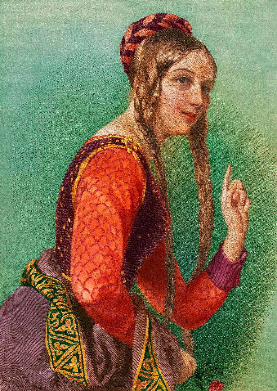 Aquitanian Eleanora, Henrik II:n kuningatar, paina Henry G. Bohn tekijältä English School