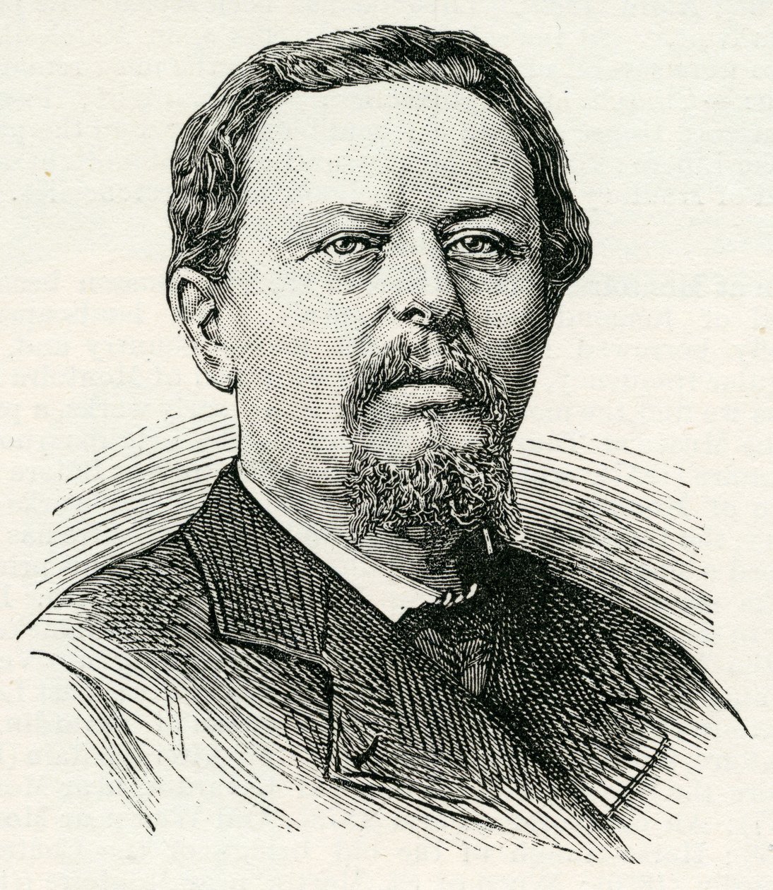 Emile Breton (1831-1902) Illustrated London Newsista toukokuussa 1884 (kaiverrus) tekijältä English School