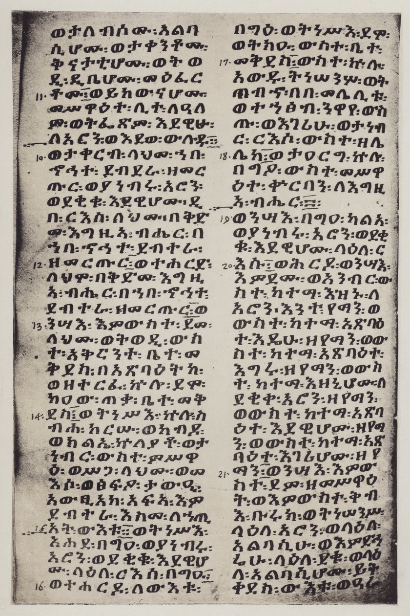 Etiopialainen (litografia) tekijältä English School