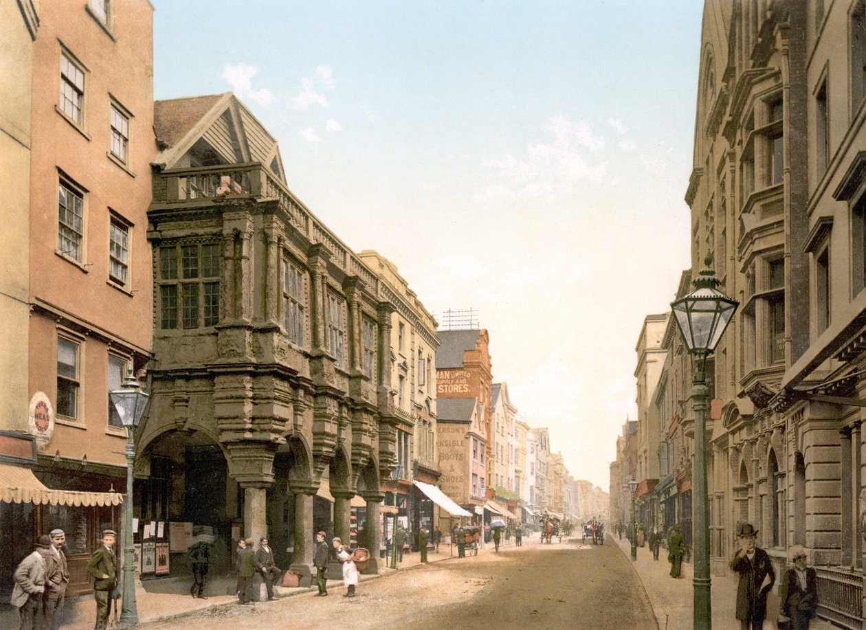 Exeter (käsin värjätty valokuva) tekijältä English School