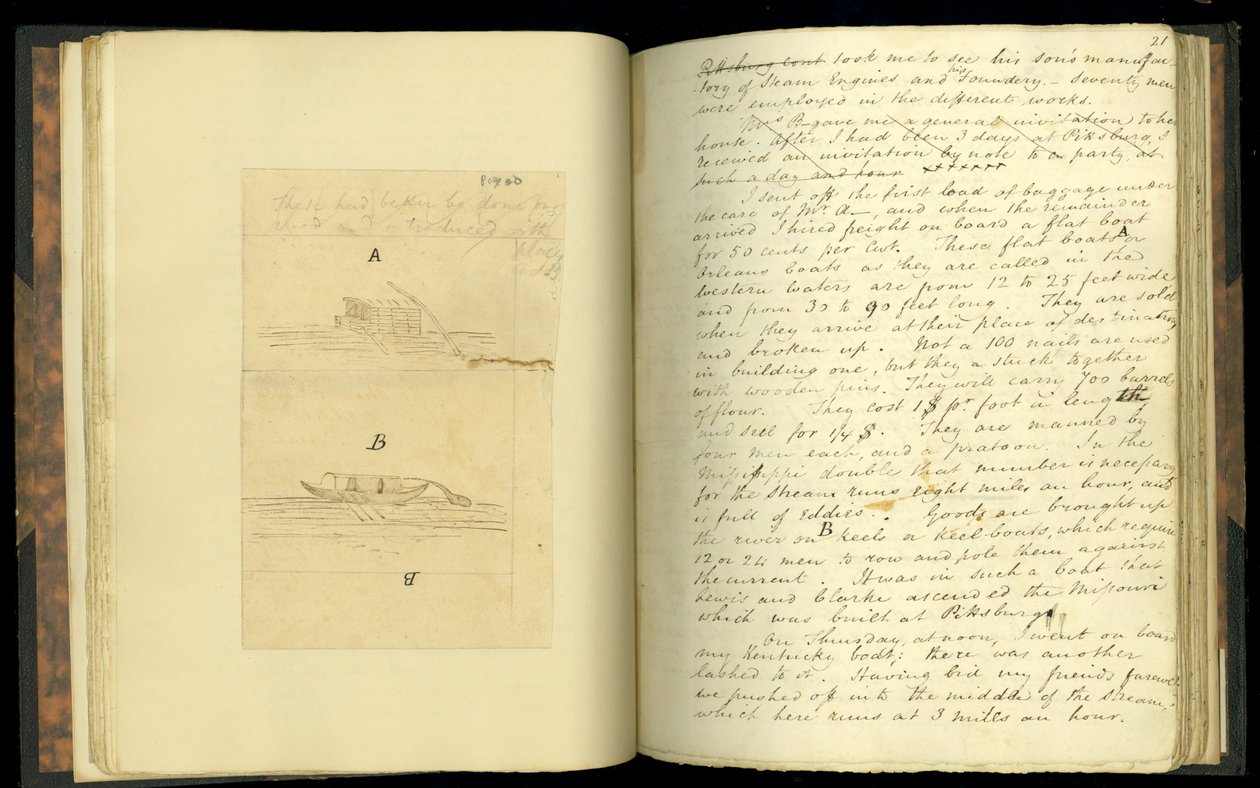 Otteita kirjeistä, jotka kirjoitettiin matkalla Yhdysvaltojen länsiosiin..., Elias Fordham Pym, 1818 (katso myös 332335) tekijältä English School