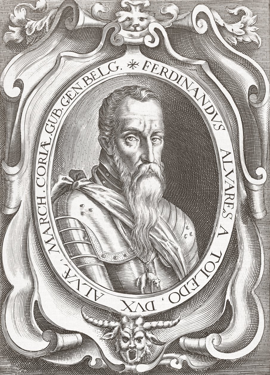 Fernando Álvarez de Toledo y Pimentel, Alban 3. herttua (kaiverrus). tekijältä English School