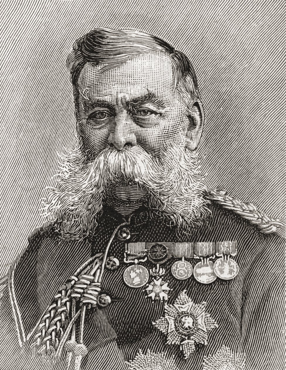 Kenttämarsalkka Sir John Linthorn Arabin Simmons tekijältä English School