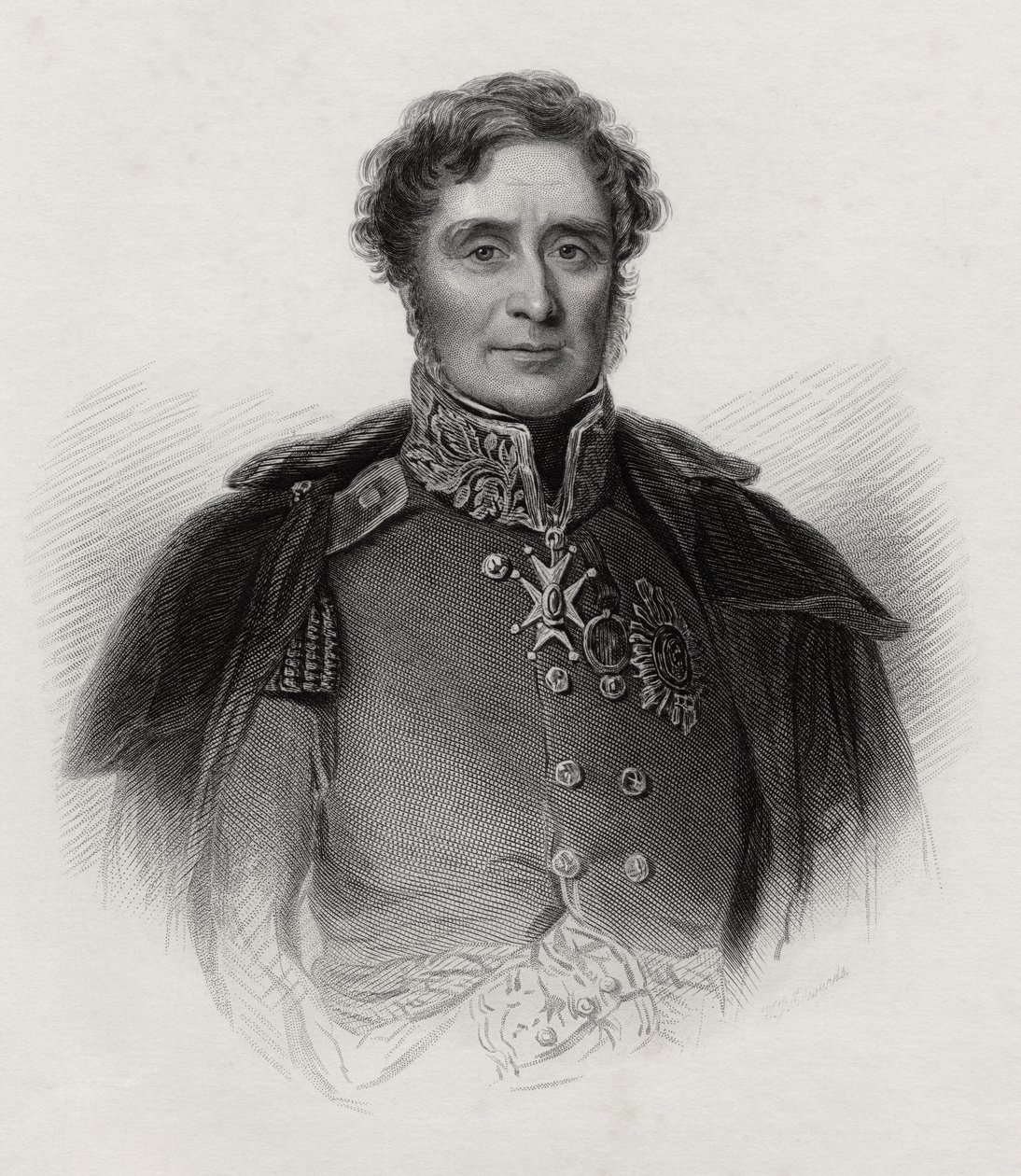Fitzroy James Henry Somerset (1788-1855), 1. paroni Raglan (1788-1855). tekijältä English School