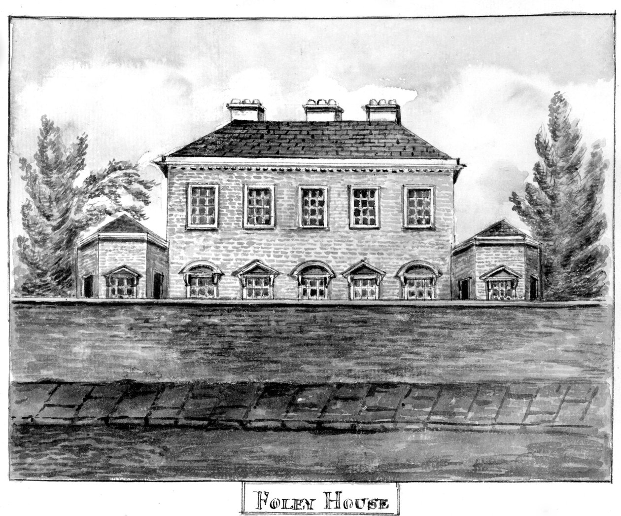 Foley House, noin 1800 tekijältä English School