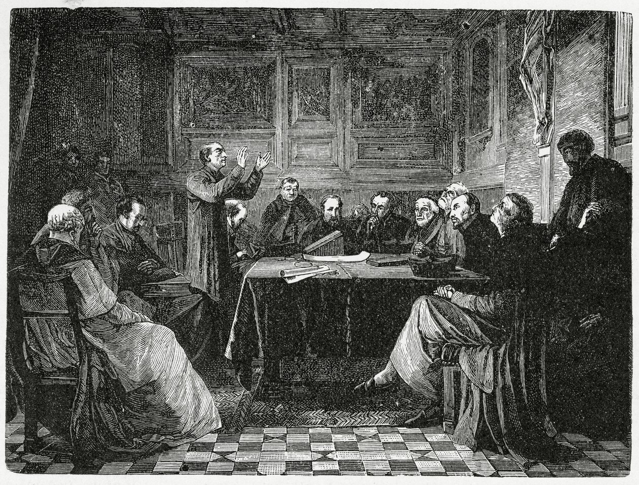 Jesuiittaritarikunnan perustaminen 1540, 1882 tekijältä English School