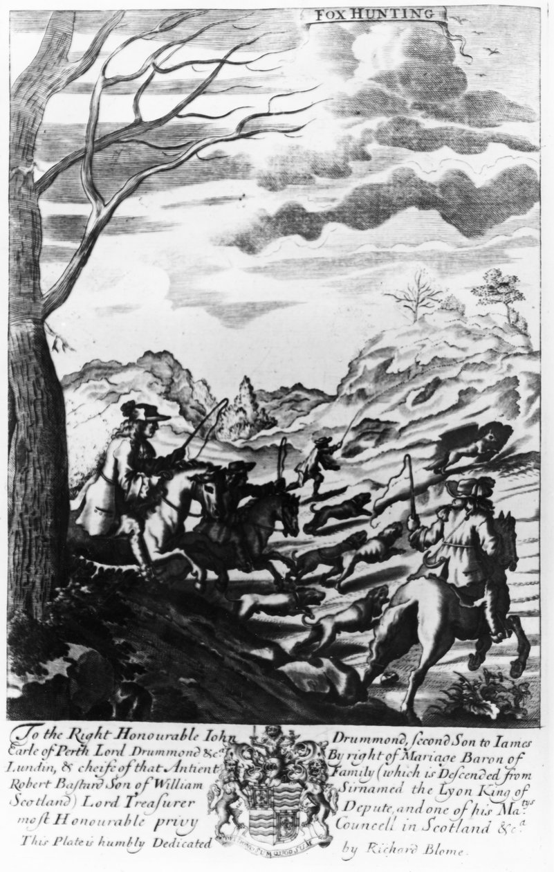Fox Hunting, Richard Blomen julkaisusta "The Gentleman
