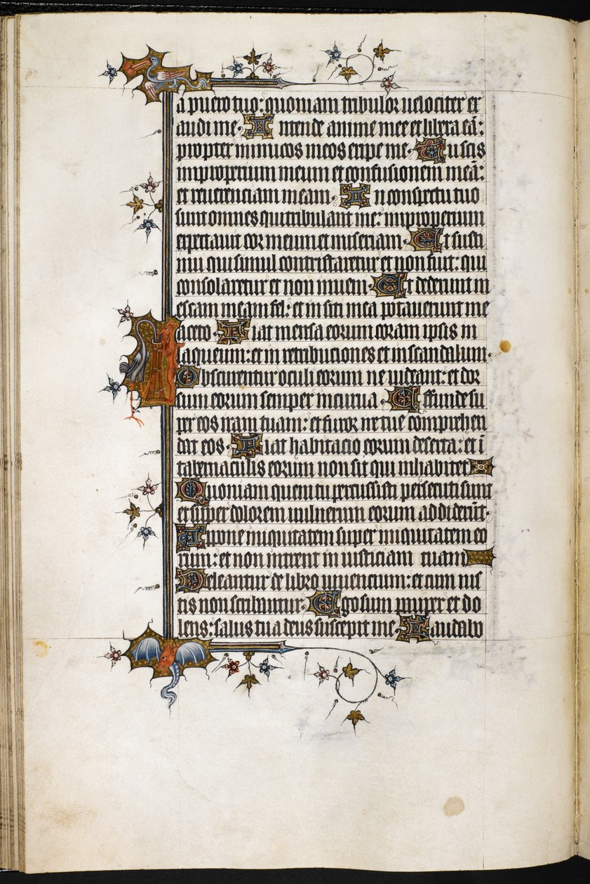 Kettu ja haikara MS Egerton 3277, f.47v, 