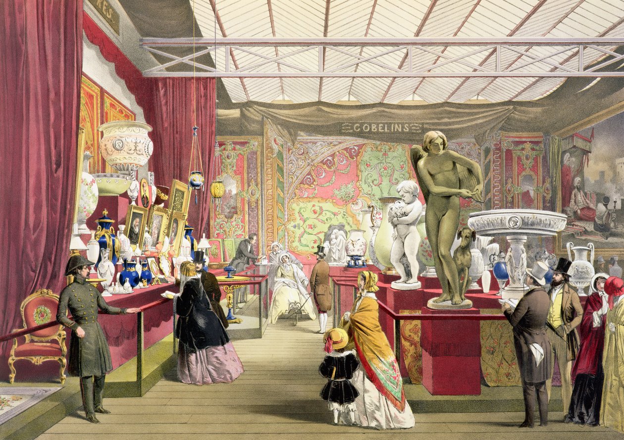 France nro 3, julkaisusta Dickinsons Comprehensive Pictures of the Great Exhibition of 1851, julkaistu 1854 tekijältä English School