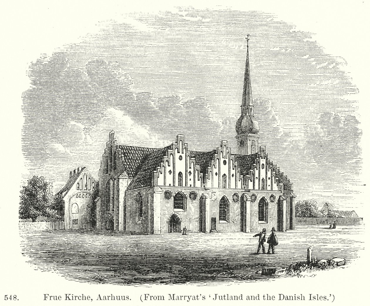 Frue Kirche, Aarhuus (kaiverrus) tekijältä English School