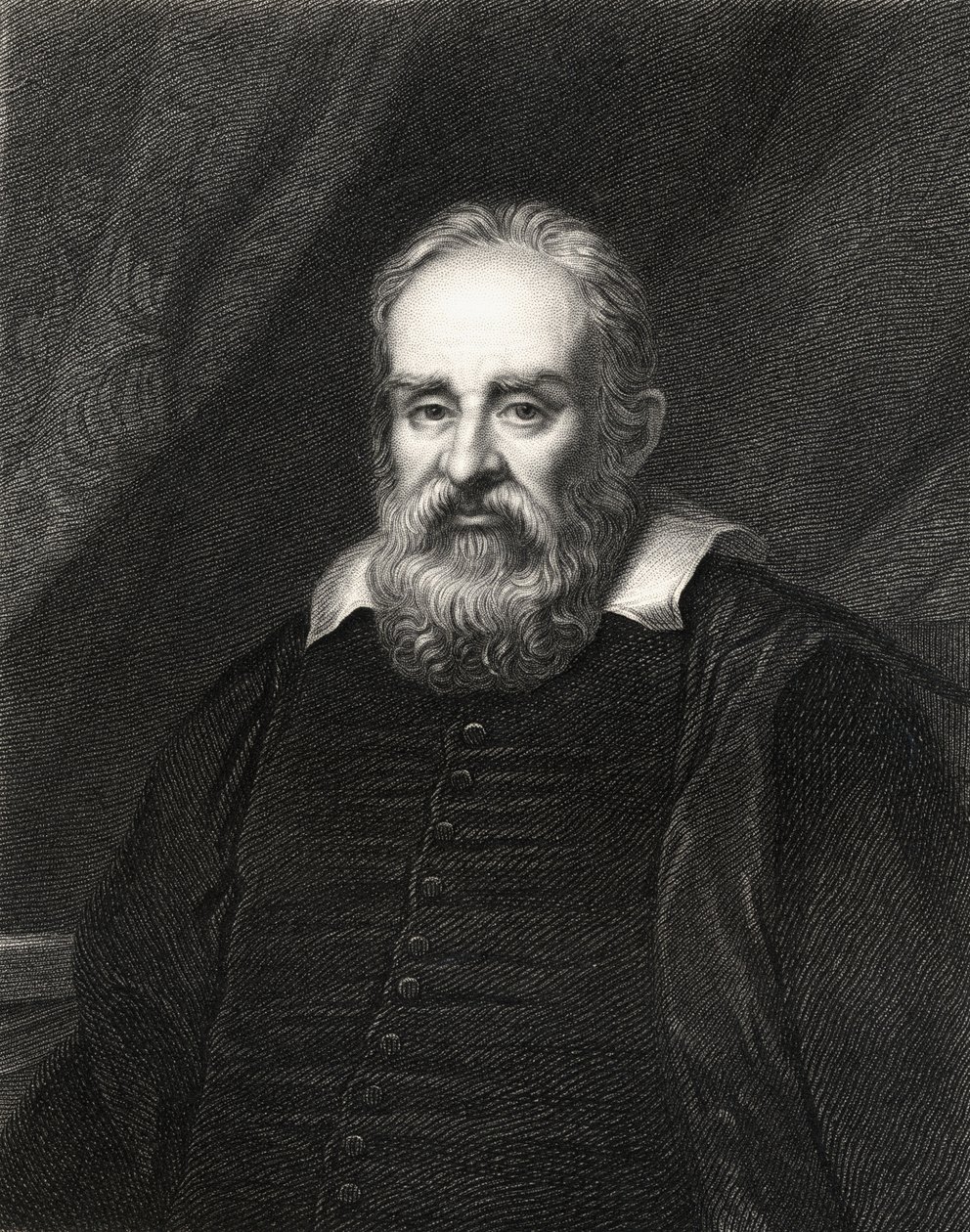 Galileo Galilei (1564-1642) muotokuvien galleriasta, julkaistu 1833 tekijältä English School