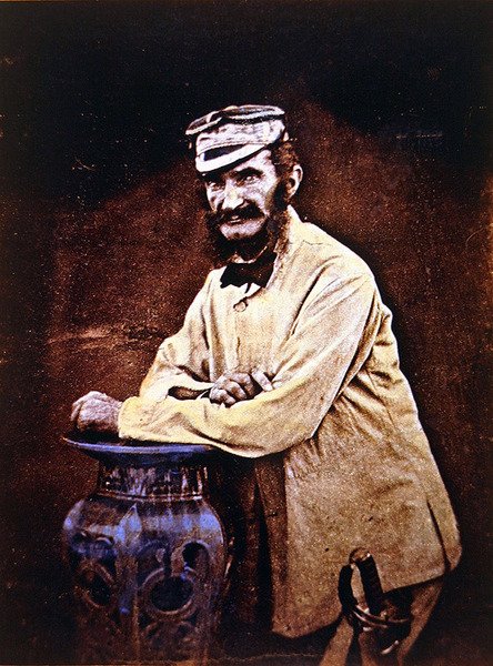 Kenraali Sir James Hope Grant (daguerrotyyppikuva) tekijältä English School