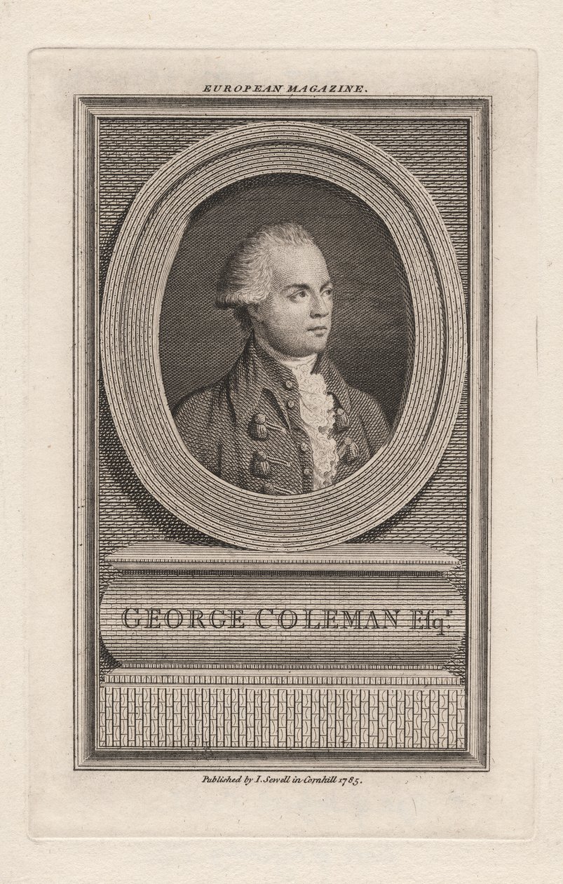 George Coleman, 1785 tekijältä English School