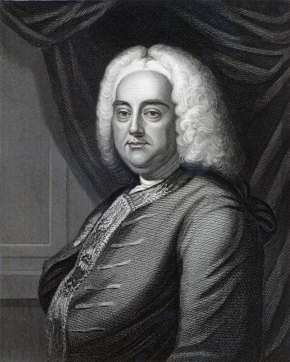 George Frideric Händel, kaivertanut Thomson (katso myös 377120) tekijältä English School